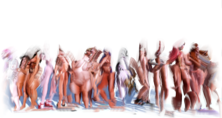 Aunty Va Gina goes&nbsp;starkers