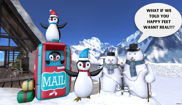 Penguins favourite pasta?